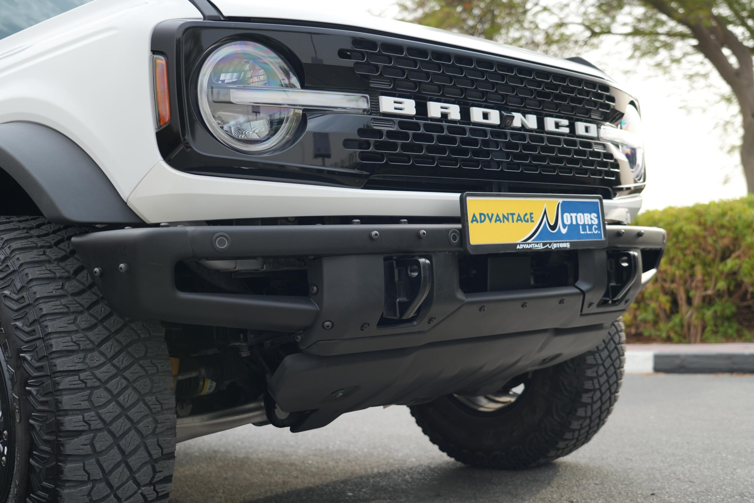FORD BRONCO WILDTRAK 2022 WHITE GCC