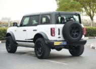 FORD BRONCO WILDTRAK 2022 WHITE GCC